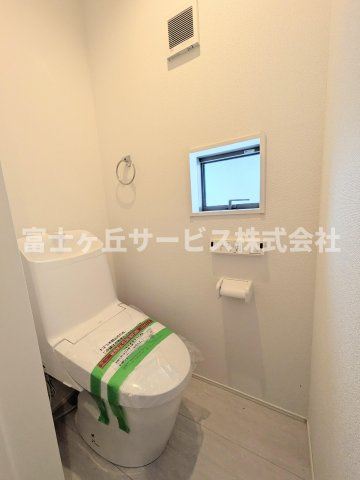 【トイレ】 | 磐田市池田 3期 新築一戸建て | １F2F同タイプのトイレがあります