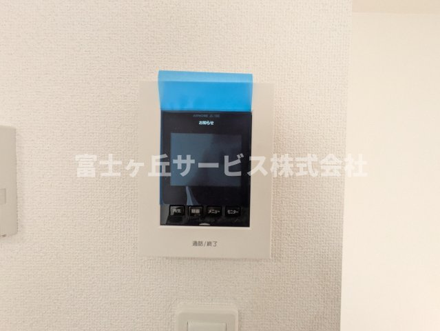 【セキュリティ】 | 磐田市池田 3期 新築一戸建て | TV付インターホンです