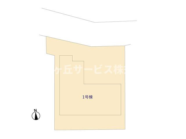 【区画図】 | 磐田市池田 3期 新築一戸建て | 1号棟の区画図です