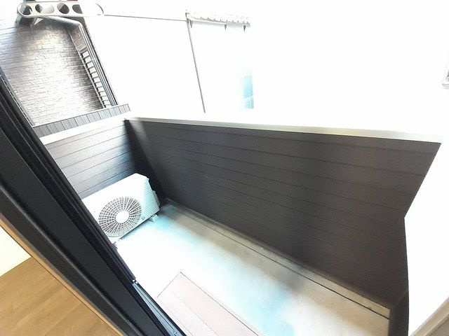 ラ・ポール筒井のバルコニー