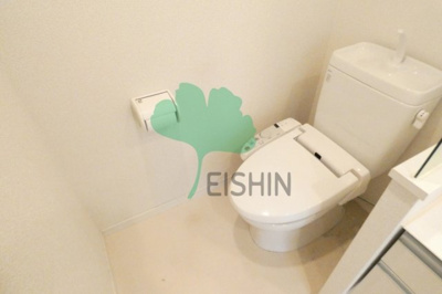 【トイレ】 | リアンシエルブルー東比恵 | 清潔感のあるトイレです。