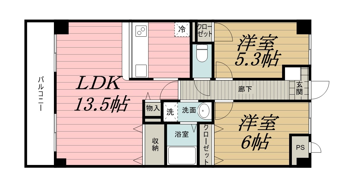 プライムスクエア野村の間取り