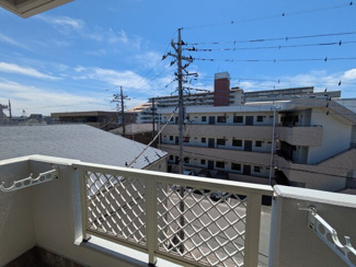 バルコニーからの景色