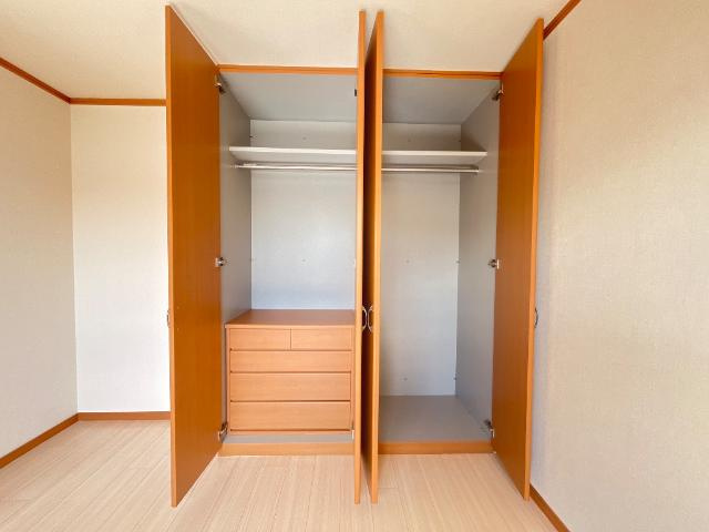 ヒーリングカーサＢの収納|クローゼット