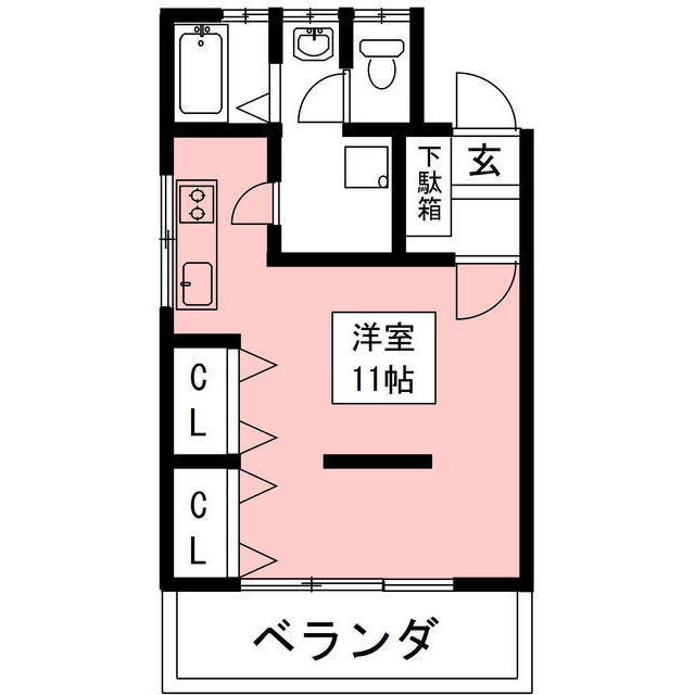 メゾンラピス（旧：早栄ビル）の間取り