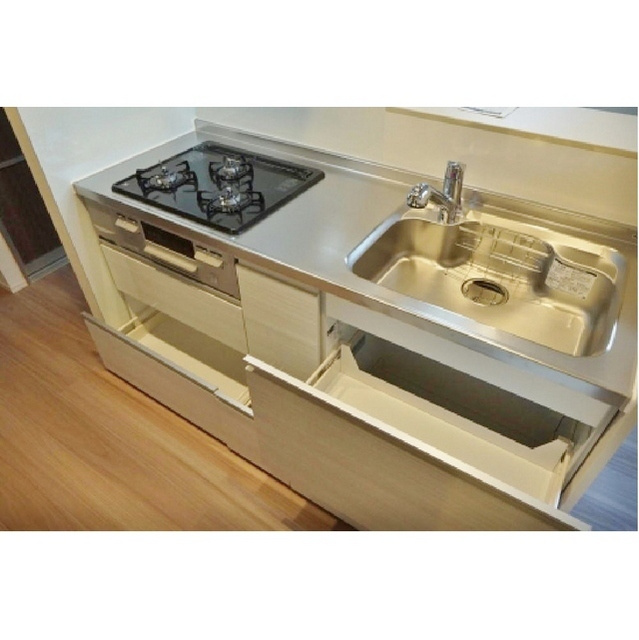 ＯＨＡＮＡ（オハナ）のキッチン|カウンターキッチン