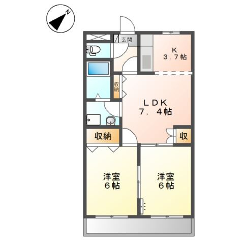 【間取り】 | ウエスタンハイム
