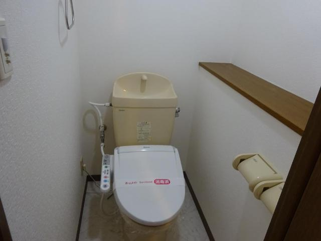 【トイレ】 | ウエスタンハイム | シャワー付トイレ