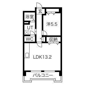 レジデンス野村の間取り