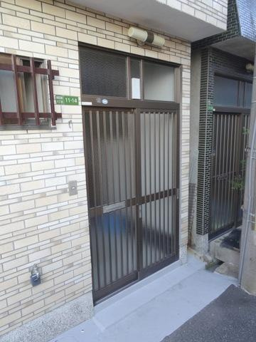 南恩加島6丁目テラスの玄関|★きれいな入口★