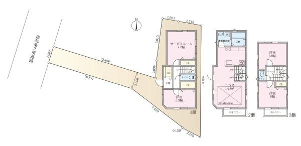 横浜市西区西戸部町２丁目の新築一戸建