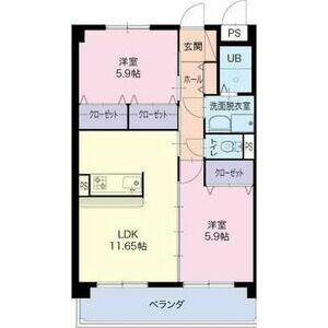 エスペランサ　ドミールの間取り
