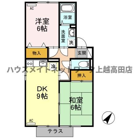 コート・ボヌールの間取り|間取図