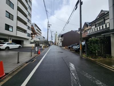 北野ハイツの周辺|前面道路
