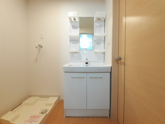 フォンテーネの洗面所|コンパクトで使いやすい洗面所