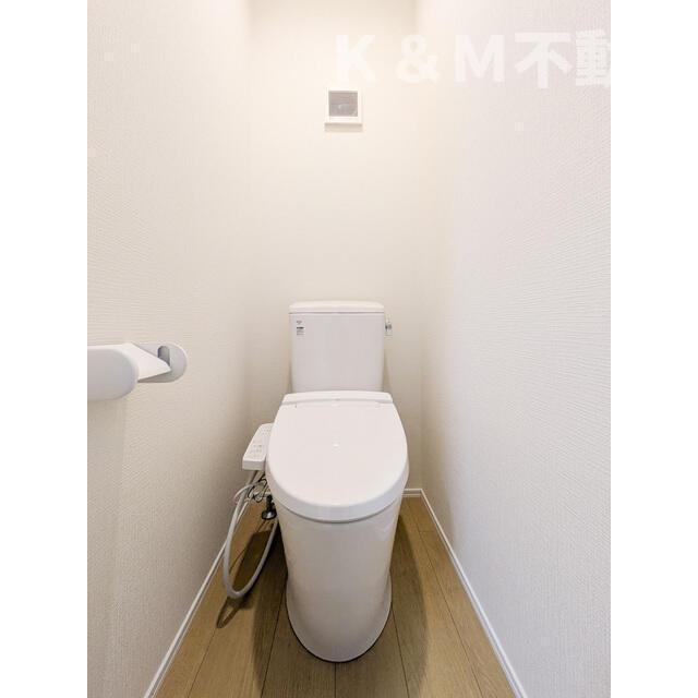 ｖｉｎｏｓｉｔｙ　柏のトイレ|落ち着いた色調のトイレです