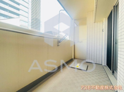 【バルコニー】 | ランドセントラル梅田 | 同マンション別部屋　参考写真