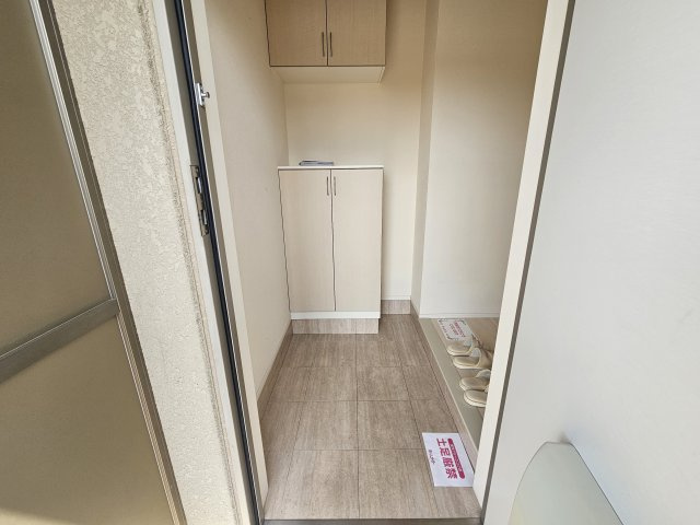 サンモール金ヶ崎Ⅱの玄関