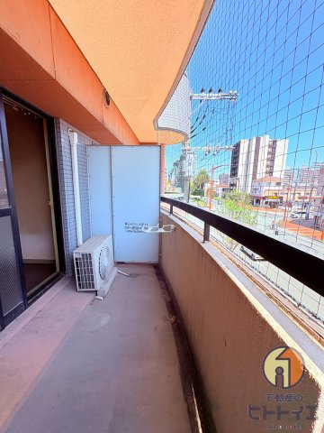 ダイナコート久留米本町のバルコニー