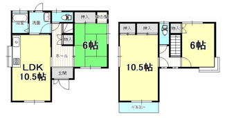 【間取り】 | 戸建　和気町2丁目