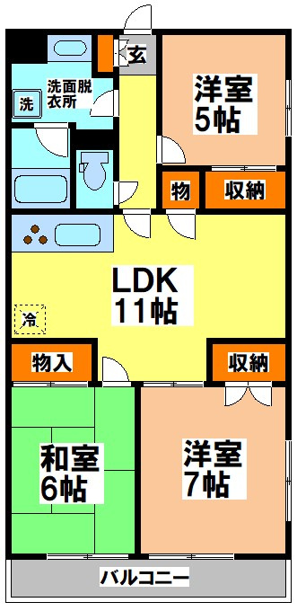 武蔵野市西久保３丁目の賃貸マンション