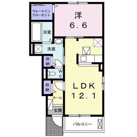 【間取り】 | ヴィラ　アルテミア　Ⅱ