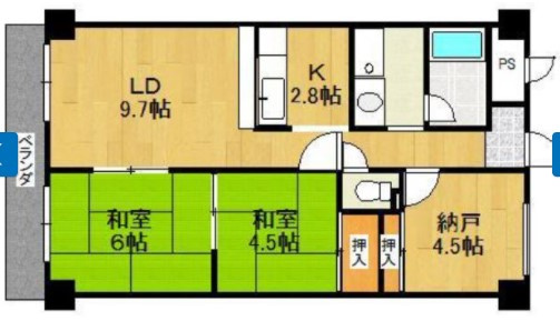 【間取り】 | ベルコート西宮 | ベルコート西宮（Good Home)