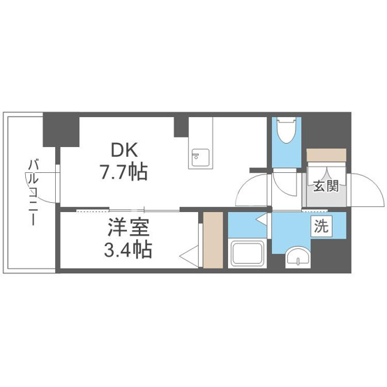 【間取り】 | 大阪難波Noah