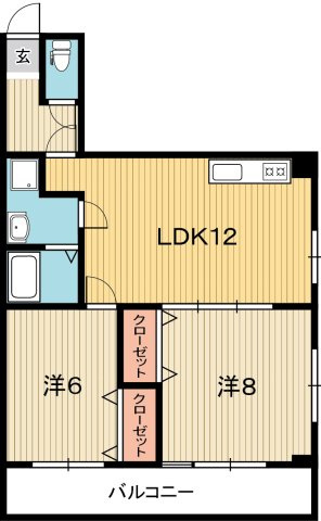 ロイヤル新本町の間取り
