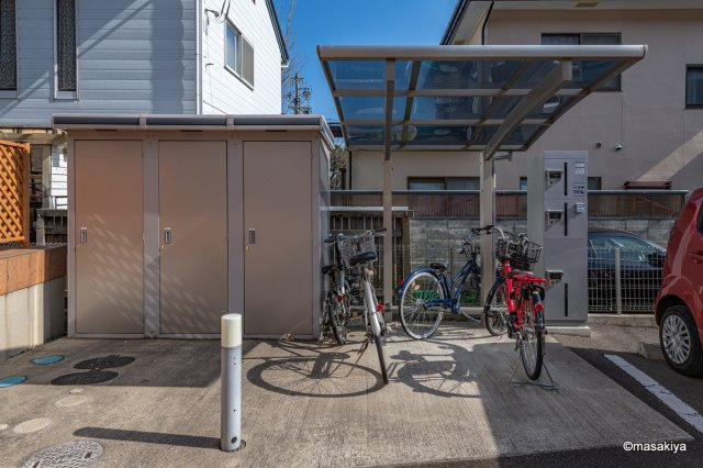 カーサ上松のその他共用部分|物置　駐輪場