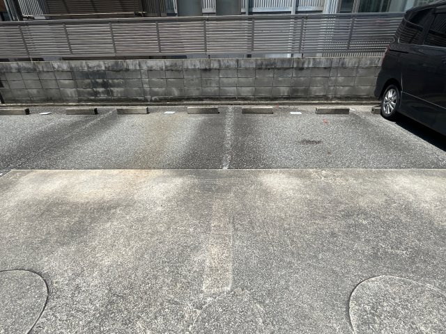 山田コーポの駐車場