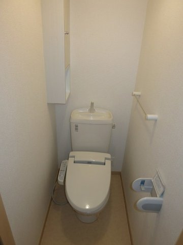 ポート・レーゼ　幸野のトイレ|コンパクトで使いやすいトイレです
