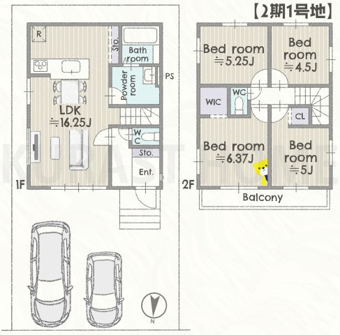 京都市西京区大原野上里男鹿町　新築戸建