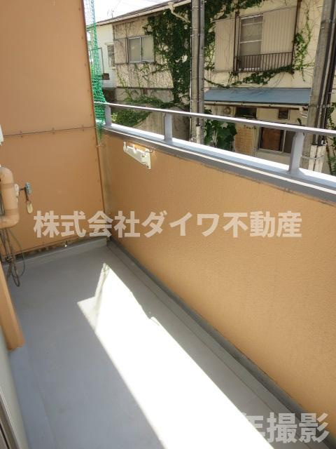 ステープル六供のバルコニー