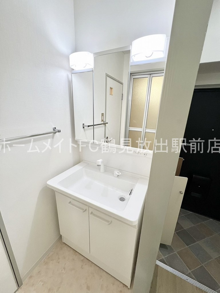 大阪市鶴見区横堤３丁目の賃貸マンションの独立洗面台