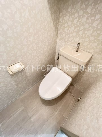 大阪市鶴見区横堤３丁目の賃貸マンションのトイレ