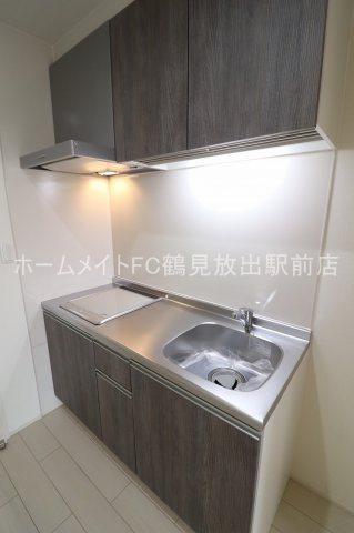 東大阪市森河内東２丁目のアパートのキッチン