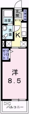 アクロポリスⅤの間取り