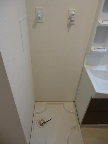アメニティハイツのその他|洗濯機置場