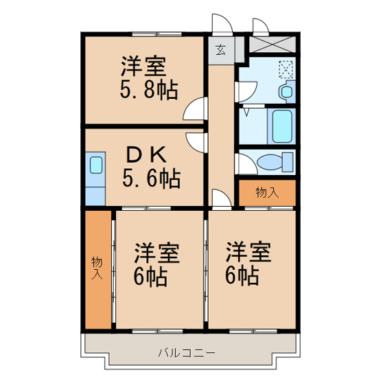 【間取り】 | エスポアール