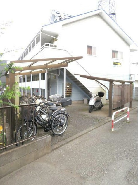 サンモール鶴瀬Ⅱのエントランス