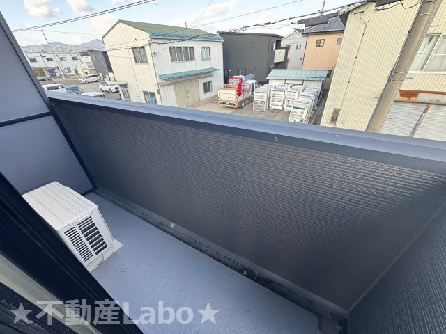 カオス藍住Cのバルコニー