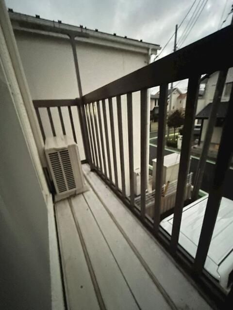 ハウスいわつきのバルコニー