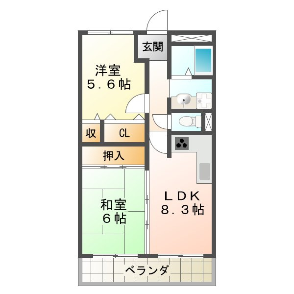 フォレスト星陵台の間取り