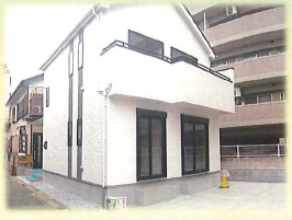 越谷市袋山新築戸建ての外観