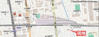 越谷市登戸町新築戸建ての地図