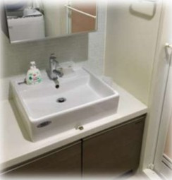 【独立洗面台】