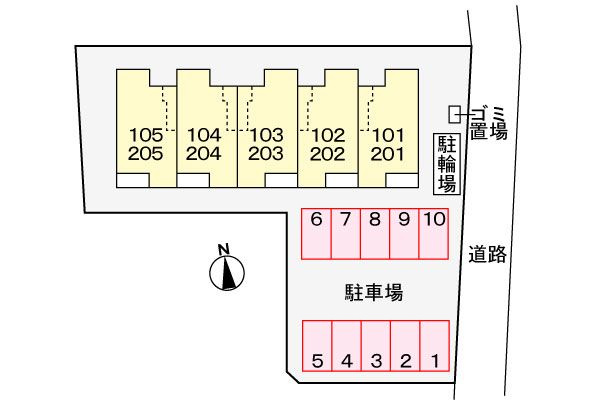 パーク　Ｓの駐車場