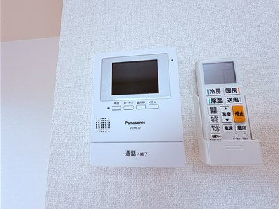 ikka国武のセキュリティ|モニター付きインターホンです