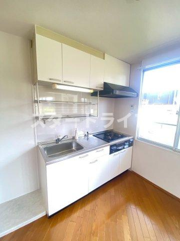 大阪市東淀川区下新庄３丁目の賃貸マンションのキッチン